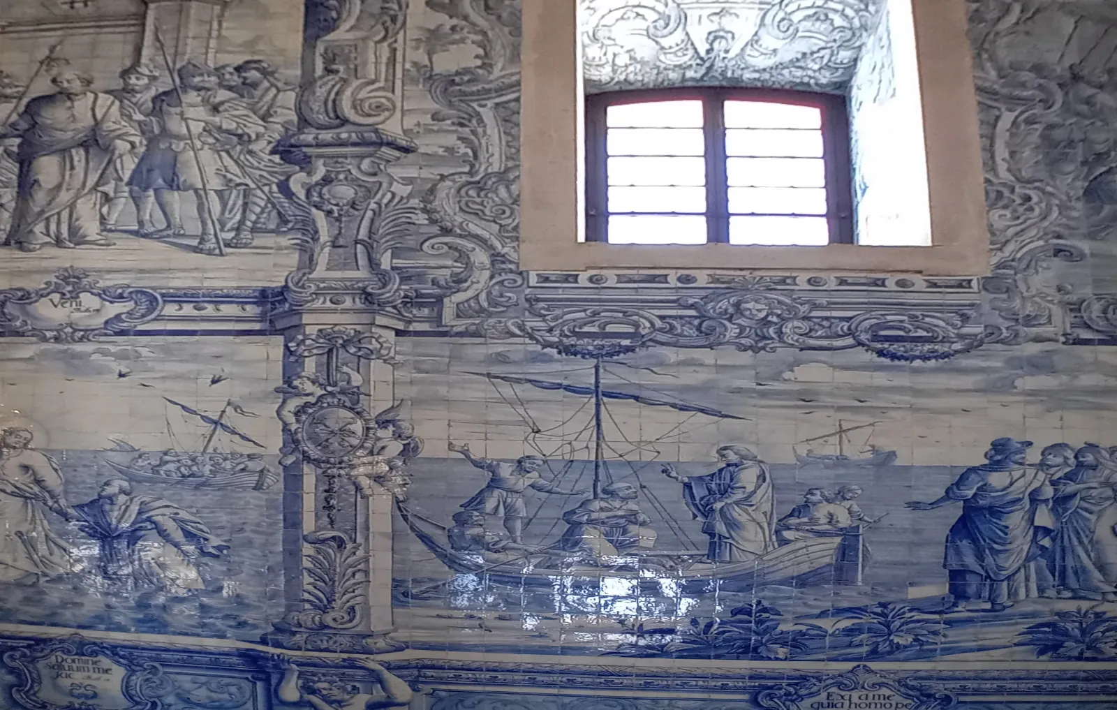 tiles Saint Petes with Jesus Crist 